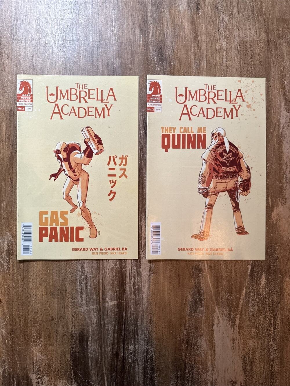 Umbrella Academy Hotel Oblivion #1 & #2 Variant B Covers Dark Horse